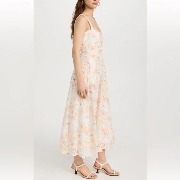 BARDOT Lilah Corset Midi Dress sz6 like New - Picture 2 of 10